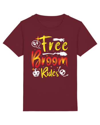 Free Broom Rides Burgundy