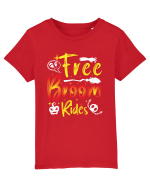 Free Broom Rides Tricou mânecă scurtă  Copii Mini Creator