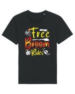 Free Broom Rides Tricou mânecă scurtă Unisex Rocker