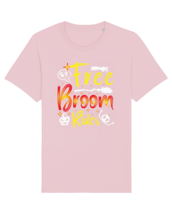 Free Broom Rides Cotton Pink