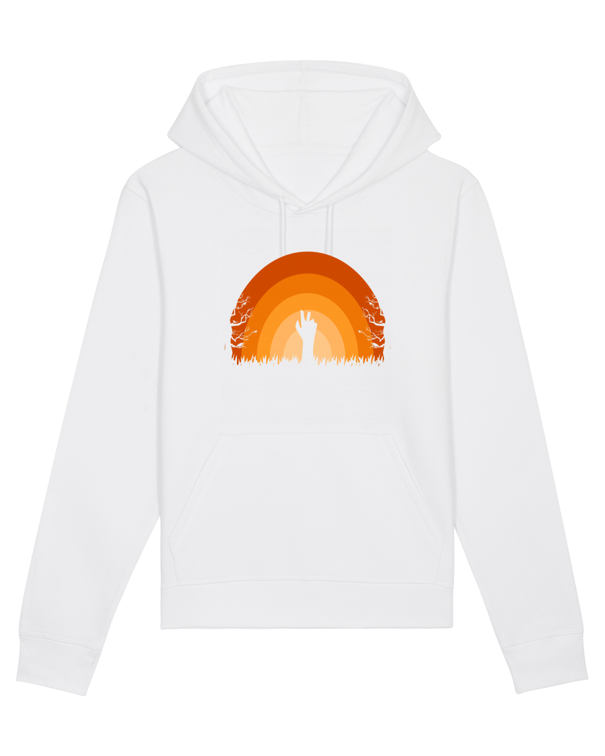Hanorac Unisex Drummer White