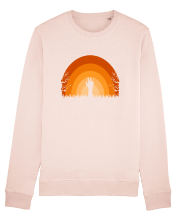 Halloween Creepy Sunset Candy Pink