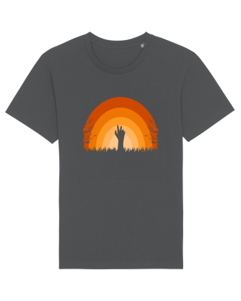Halloween Creepy Sunset Anthracite