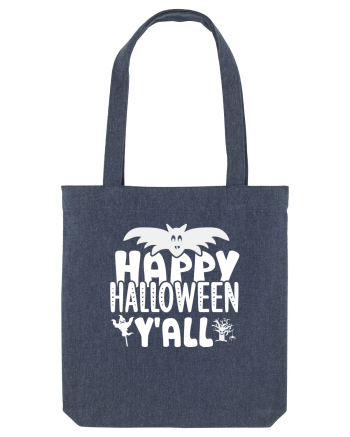 Happy Halloween Y'all Midnight Blue
