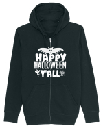 Happy Halloween Y'all Hanorac cu fermoar Unisex Connector