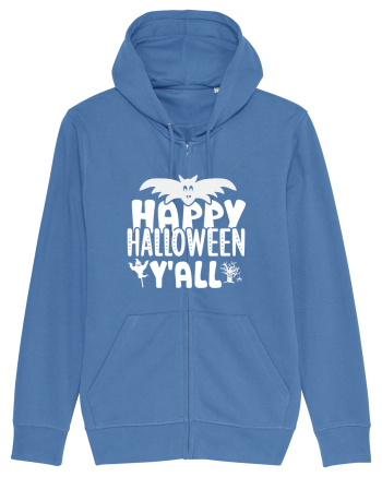 Happy Halloween Y'all Bright Blue