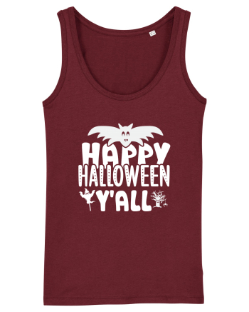 Happy Halloween Y'all Burgundy
