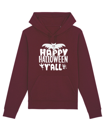 Happy Halloween Y'all Burgundy