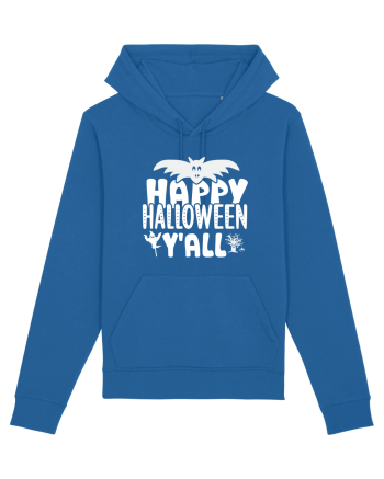 Happy Halloween Y'all Royal Blue