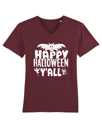 Happy Halloween Y'all Burgundy