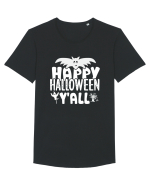 Happy Halloween Y'all Tricou mânecă scurtă guler larg Bărbat Skater