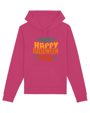 Happy Halloween Y'all Raspberry