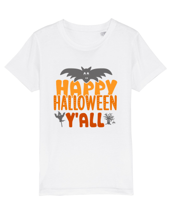 Happy Halloween Y'all White