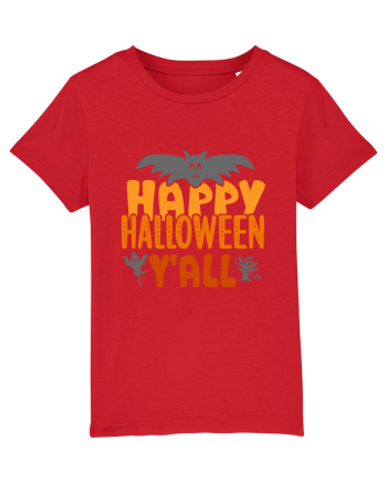 Happy Halloween Y'all Red