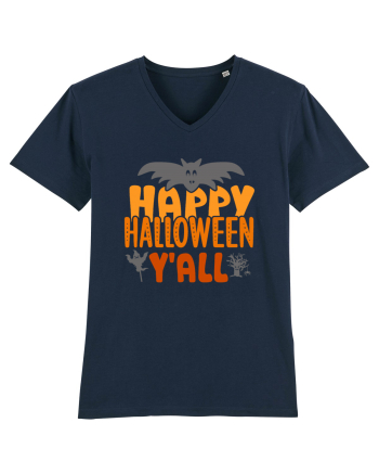 Happy Halloween Y'all French Navy
