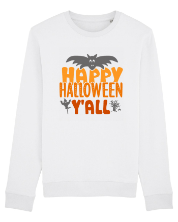 Happy Halloween Y'all White
