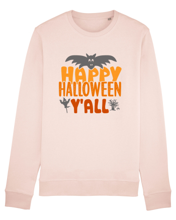 Happy Halloween Y'all Candy Pink