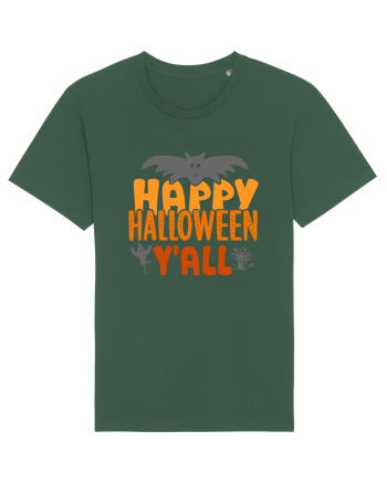 Happy Halloween Y'all Bottle Green