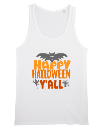 Happy Halloween Y'all White