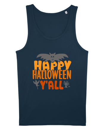 Happy Halloween Y'all Navy