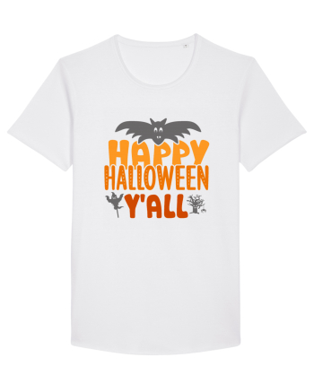 Happy Halloween Y'all White