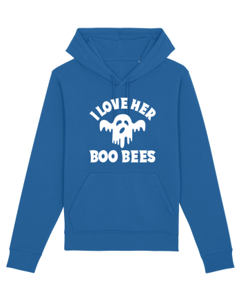 I Love Her Boo Bees Royal Blue