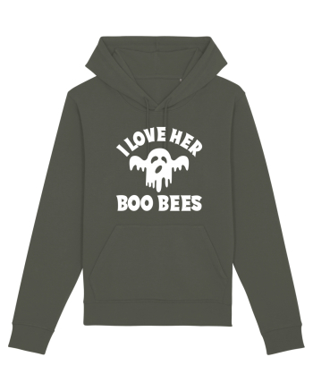 I Love Her Boo Bees Khaki