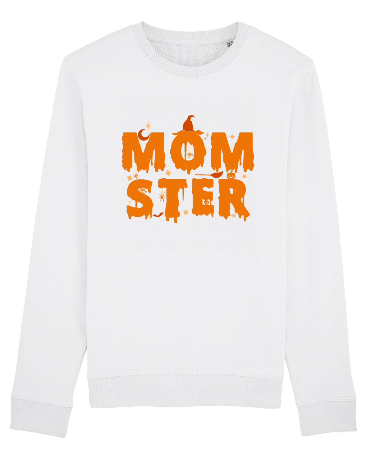 Bluză mânecă lungă Unisex Rise White