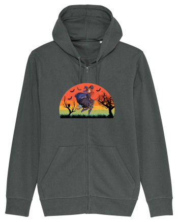 Sunset Broom Witch Anthracite