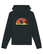 Sunset Broom Witch Hanorac Unisex Drummer