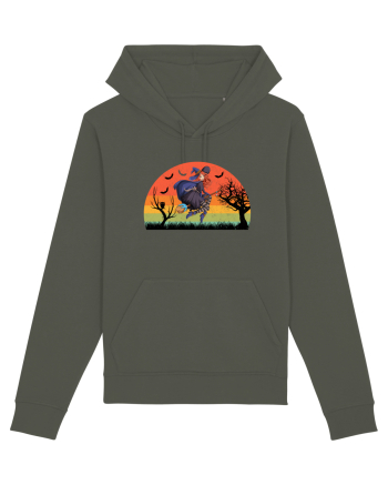 Sunset Broom Witch Khaki
