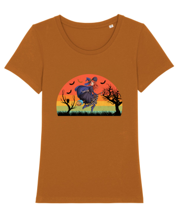 Sunset Broom Witch Roasted Orange