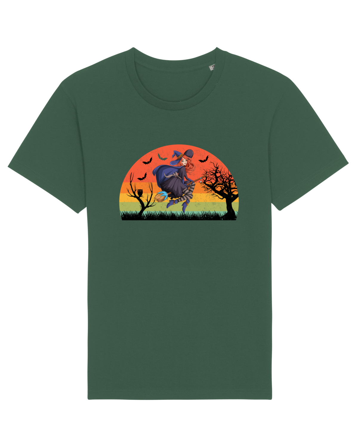 Tricou mânecă scurtă Unisex Rocker Bottle Green