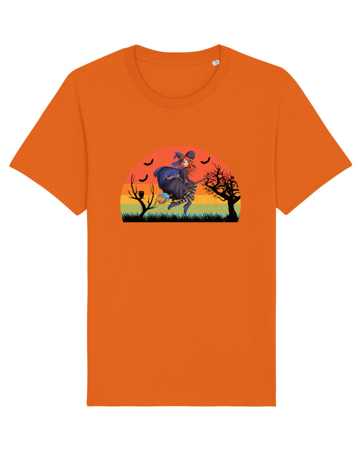 Tricou mânecă scurtă Unisex Rocker Bright Orange