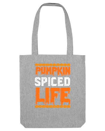 Pumpkin Spiced Life Heather Grey