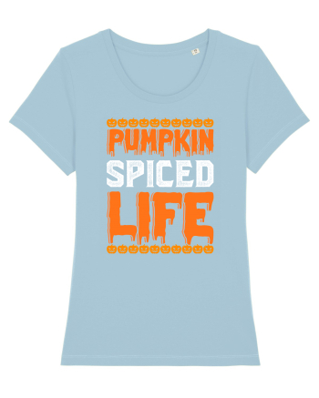 Pumpkin Spiced Life Sky Blue