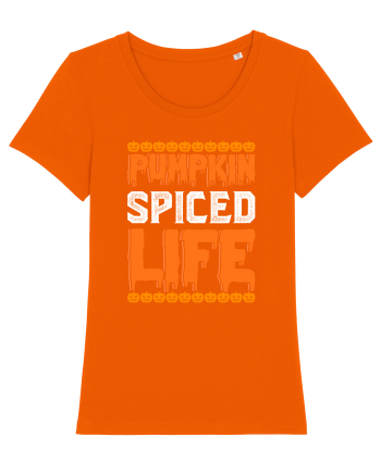 Pumpkin Spiced Life Bright Orange
