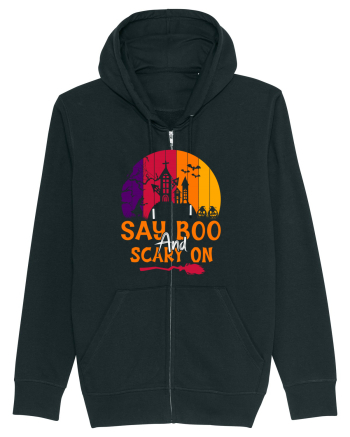 Say boo and scary on Black