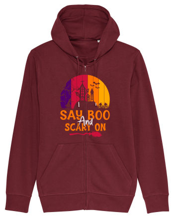 Say boo and scary on Burgundy
