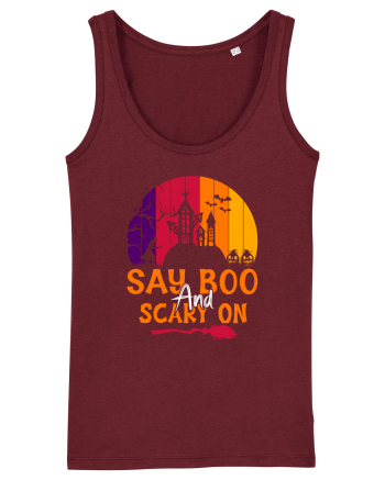 Say boo and scary on Burgundy
