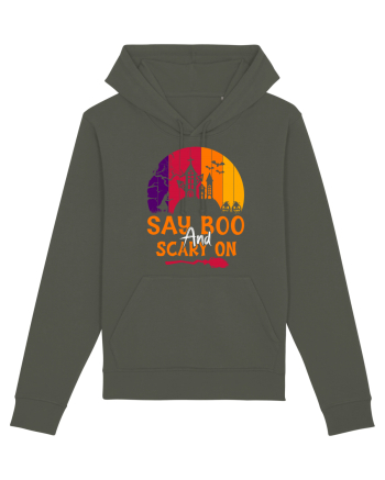 Say boo and scary on Khaki