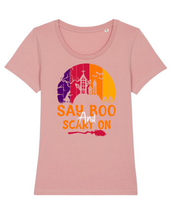 Say boo and scary on Canyon Pink