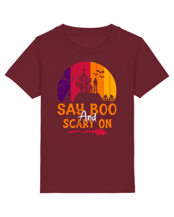 Say boo and scary on Burgundy