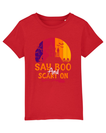 Say boo and scary on Red