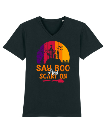 Say boo and scary on Black