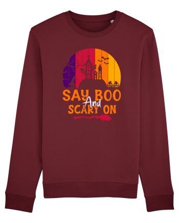 Say boo and scary on Burgundy