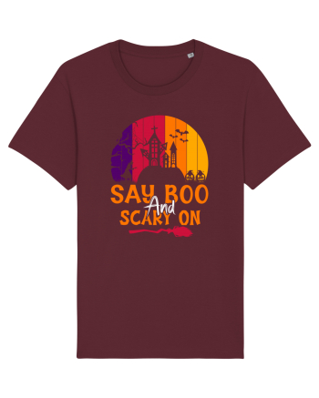 Say boo and scary on Burgundy