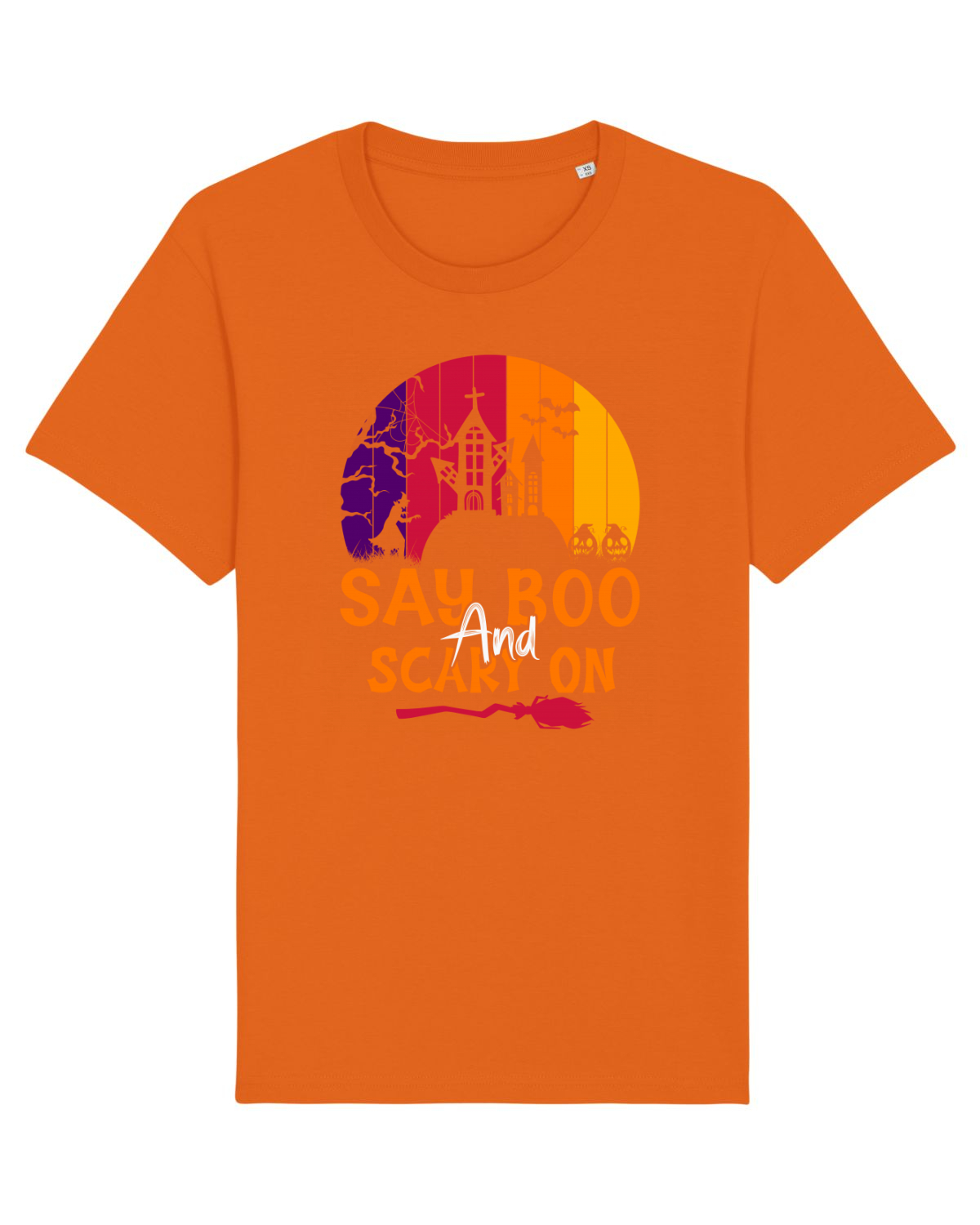 Tricou mânecă scurtă Unisex Rocker Bright Orange
