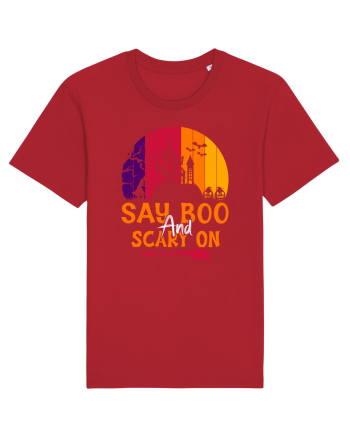 Say boo and scary on Red