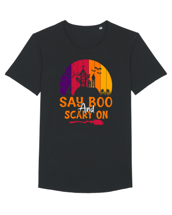 Say boo and scary on Black